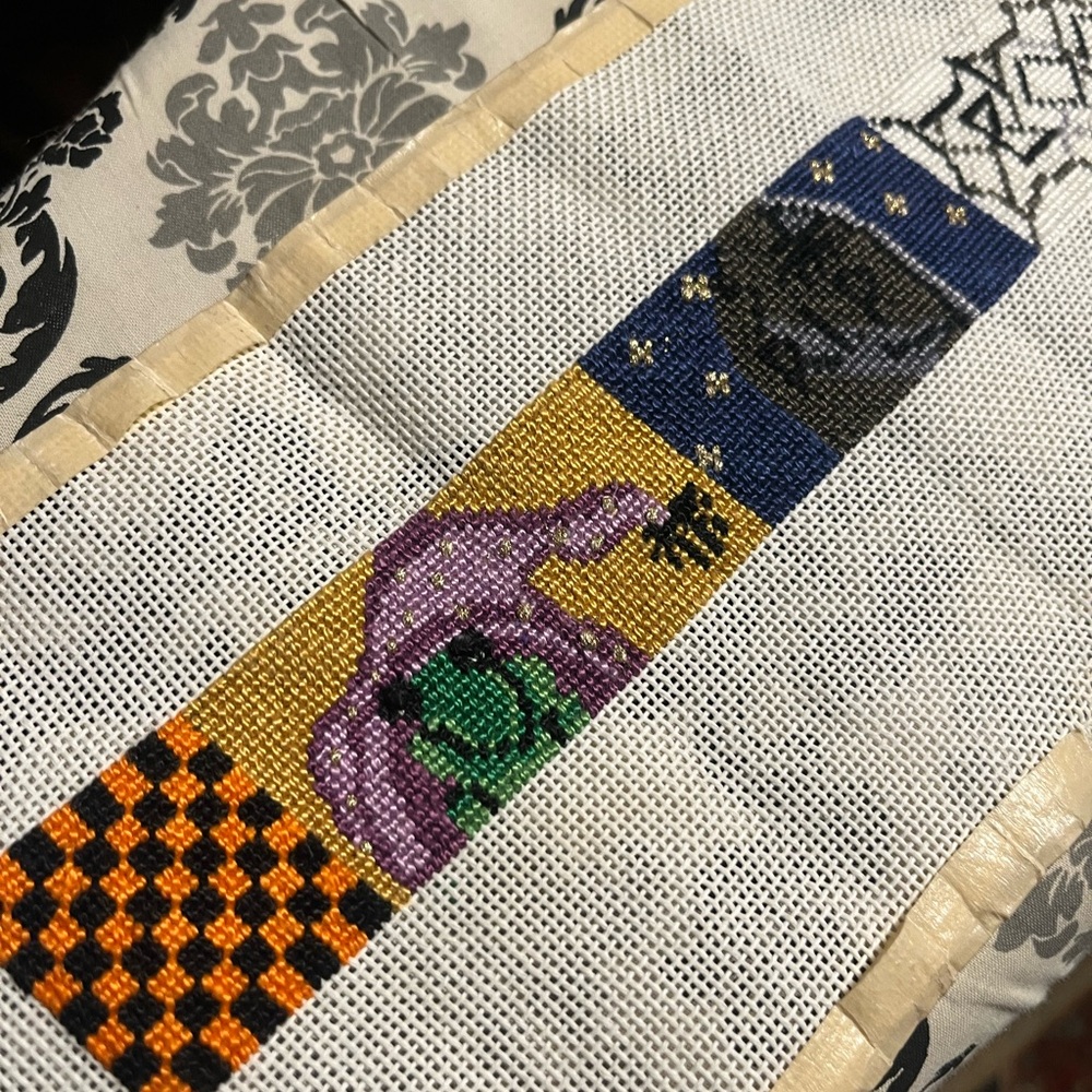 Colorful Needlepoint Canvas